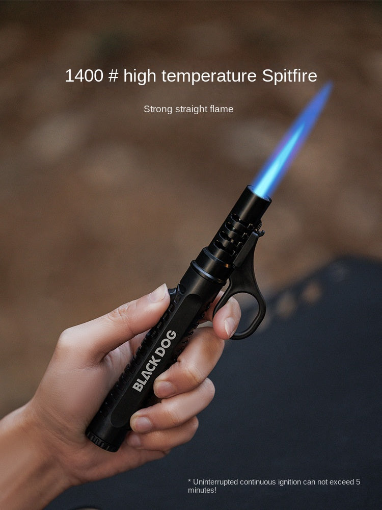 Blackdog TACTICAL Torch Igniter Electronic Lighter Direct High Temperature Spray Gun Burner Outdoor Camping Cooking Barbecue Windproof