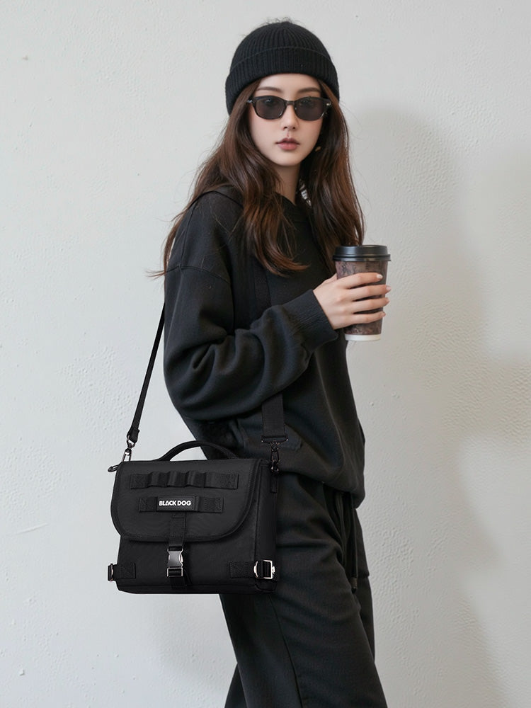 Blackdog BLACK LEGEND Crossbody Bag Portable Lightweight Multifunctional Satchel Messenger Shoulder Bag Sport Style Design Outdoor Camping Travel