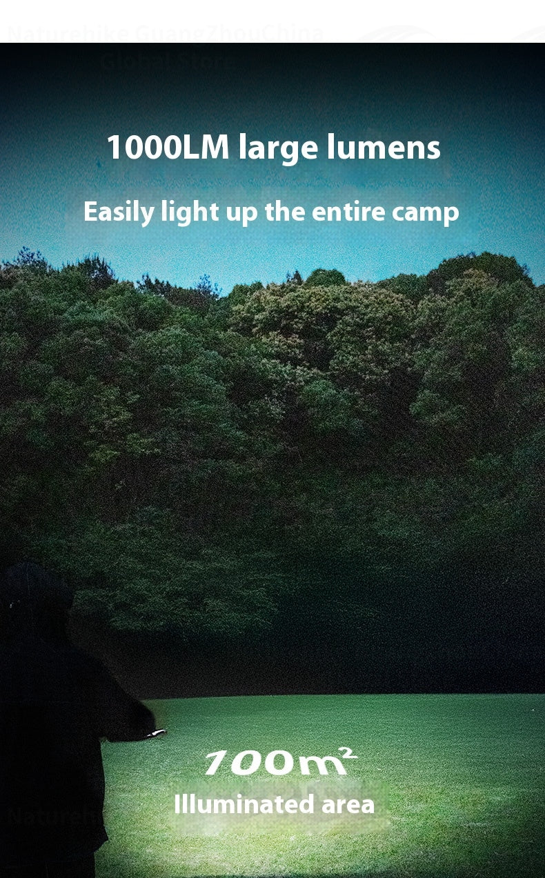 Blackdog Multifunction Camp LED Lamp Portable Multipurpose High Power Hanging LED Light Liquid Crystal Display 4000mAH Outdoor Magnetic Emergency 1000LM