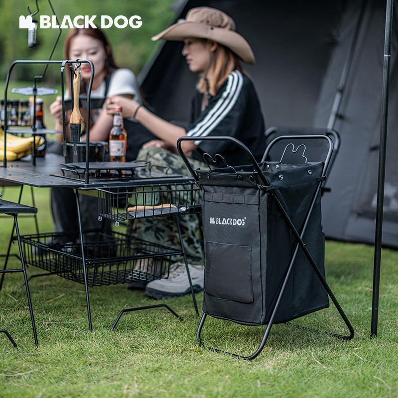 BLACKDOG Multifunctional Organizer Storage Portable 30L Capacity Outdoor Camping Large Capacity Bag Trash Bin Basket Home Foldable Laundry Handbag Box