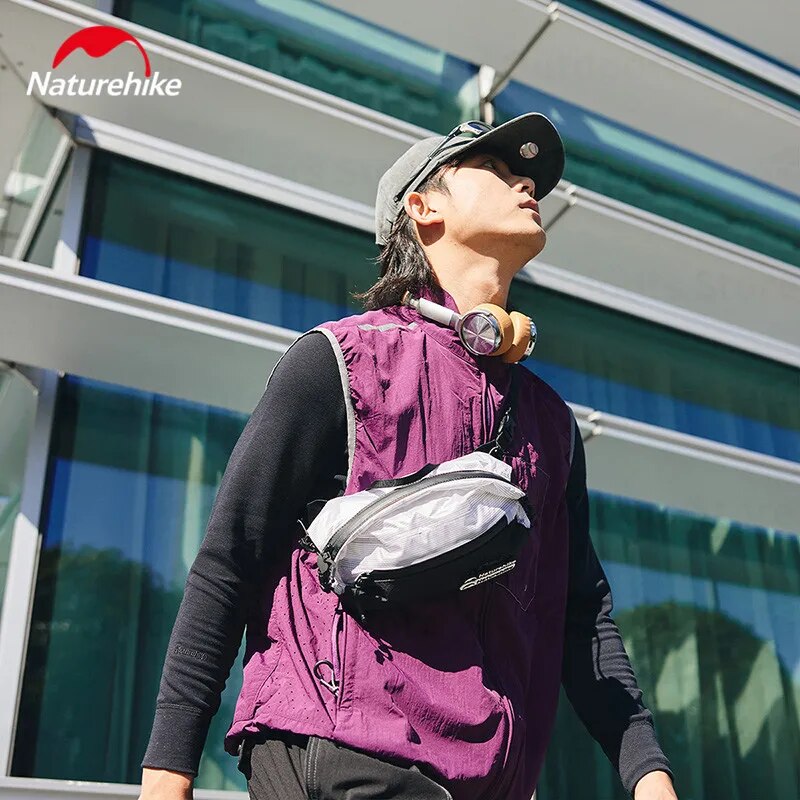 Naturehike HYDROGEN Series Crossbody Bag Sports Bag Waterproof Outdoor Shoulder Bag Camping Hiking Cycling Climbing Picnic Beach Fishing Travel Bag Heavy Duty Original Nature Hike