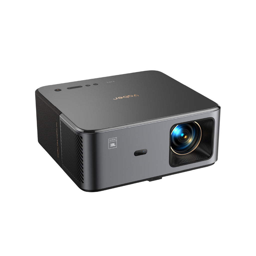 Yaber Projector K2s Multipurpose Auto Focus 1080P 1000 ANSI Lumens JBL Sound Dolby Audio NFC Screen Cast And Amazon Alexa Voice Control Built-in TV Dongle