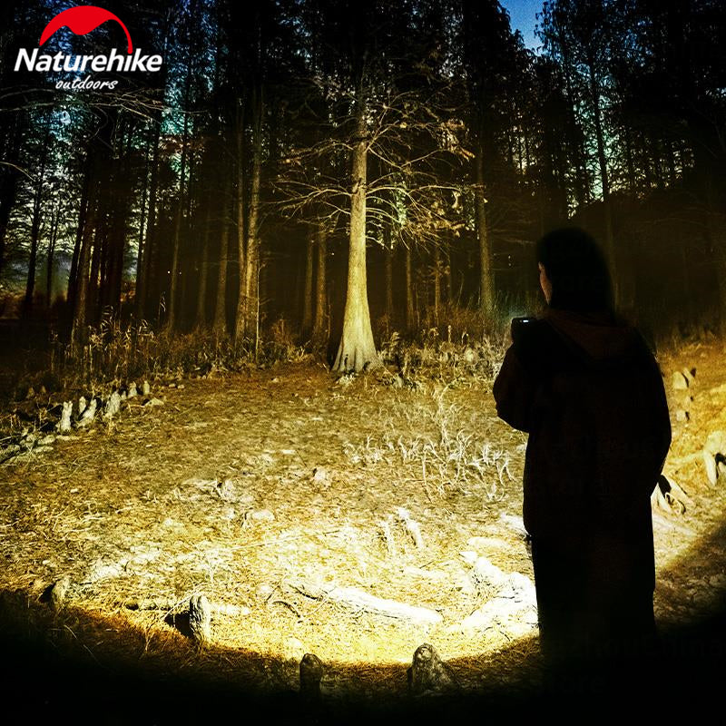 Naturehike Wide Range Floodlight Outdoor Portable Square Mini Light Hanging Rechargeable Lamp Lantern Emergency Light Waterproof Up To 48H Usage Time
