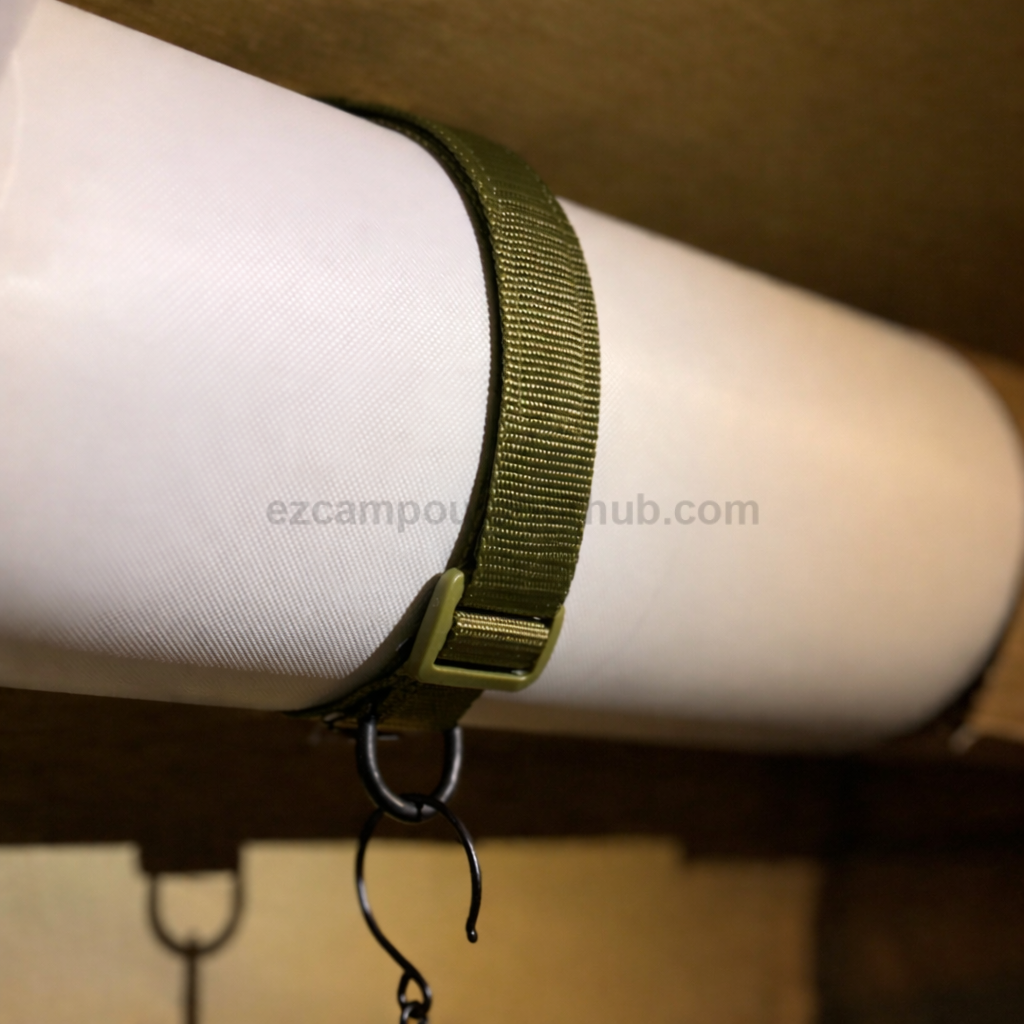 Coody D-Shaped Buckle Air Column Strap Portable Ultralight Adjustable Belt Hanging Lamps Clothes And Other Outdoor Camping Accessories Equipments
