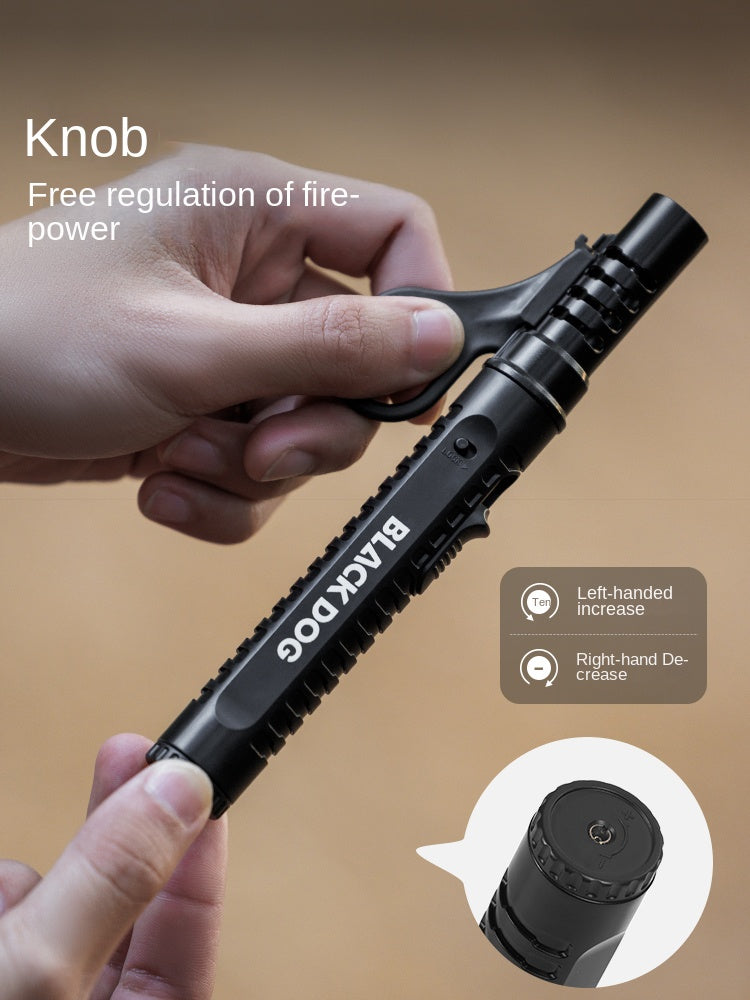 Blackdog TACTICAL Torch Igniter Electronic Lighter Direct High Temperature Spray Gun Burner Outdoor Camping Cooking Barbecue Windproof