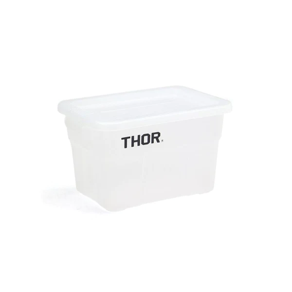 THOR Storage Smoked Series 1L MINI Stackable Food Grade Storage Box with Lid Cover Original Plastic Box Camping Hiking Travel Picnic Kitchen Storage Organizer NSF Certified