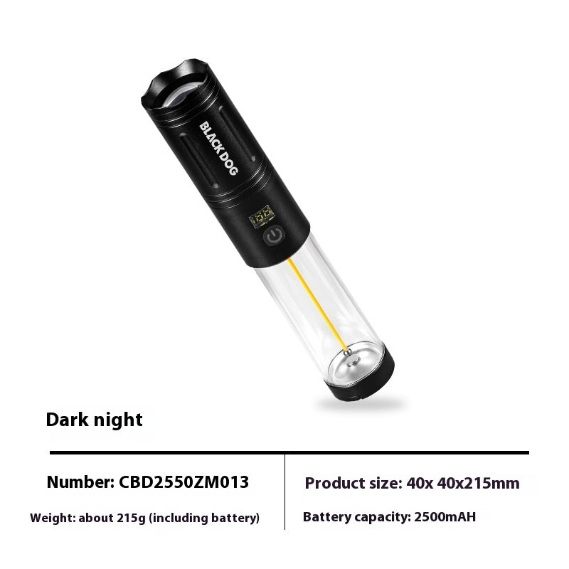 BLACKDOG Gravity Beam Camping Light Portable Ultralight Multifunctional Magnetic Track Filament Spotlight Without Scattering Type-C Interface IP44 Waterproof