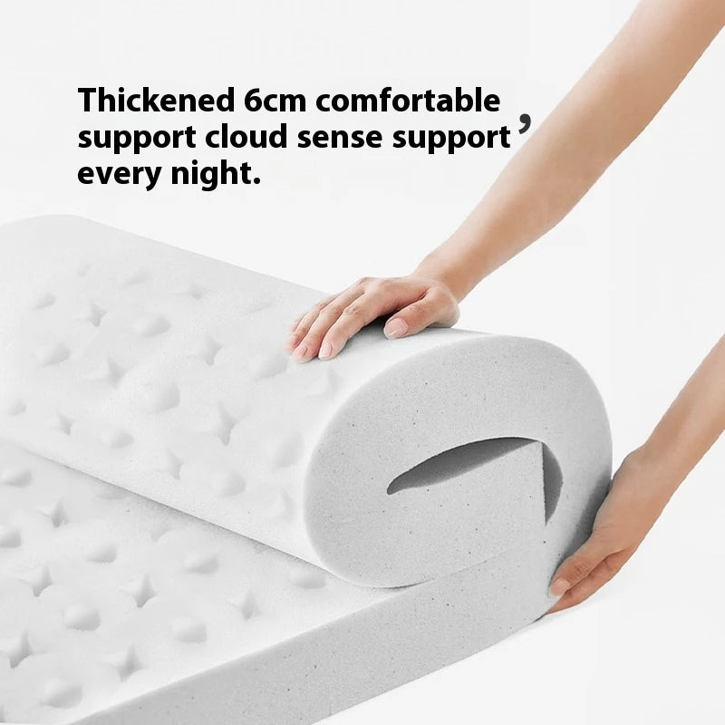 Naturehike D Series Automatic Inflatable Cushion Portable Lightweight Built-in Pillow Infinite Splicing Design Comfortable Pad Thickened Bidirectional
