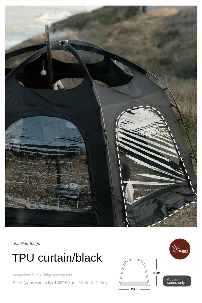 Vidalido RIDGE Series Modular Dome Tent Multiple Setup Geodesic Tent Large Space For Group Family Splicing Hexagonal Self-Supporting Waterproof Canopy