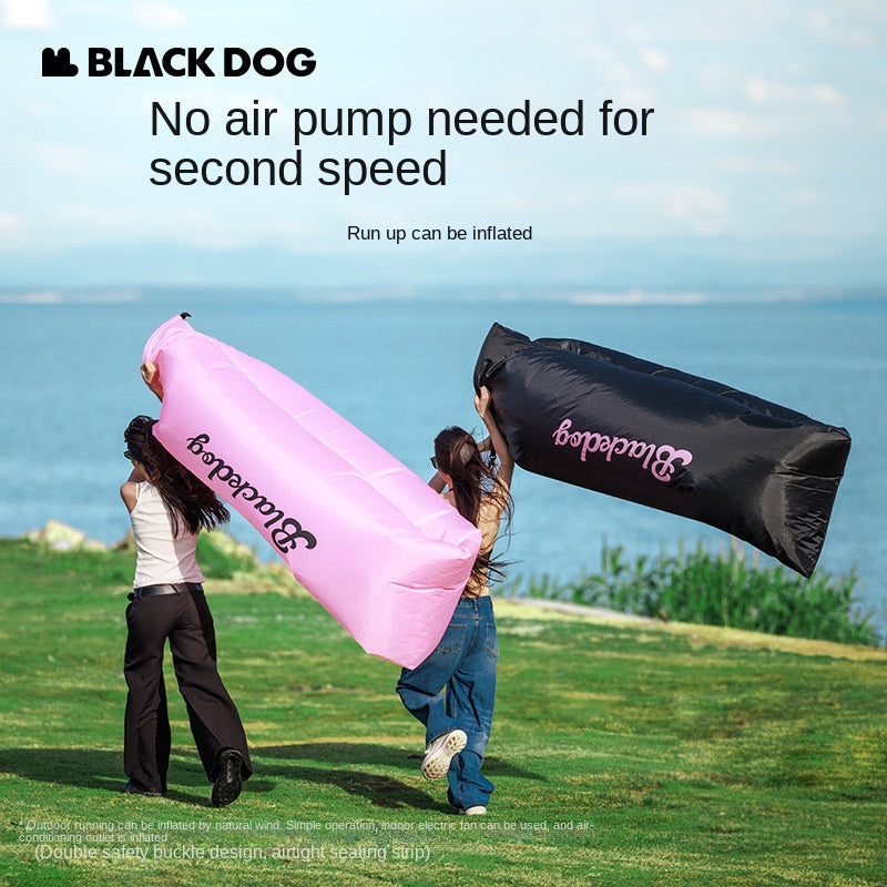 BLACKDOG Air Inflatable Lazy Boy Sofa Bed Outdoor Ultra-light Portable Air Matress Bed Tear-resistant Puncture-resistant Foldable Island Sleeping Pad