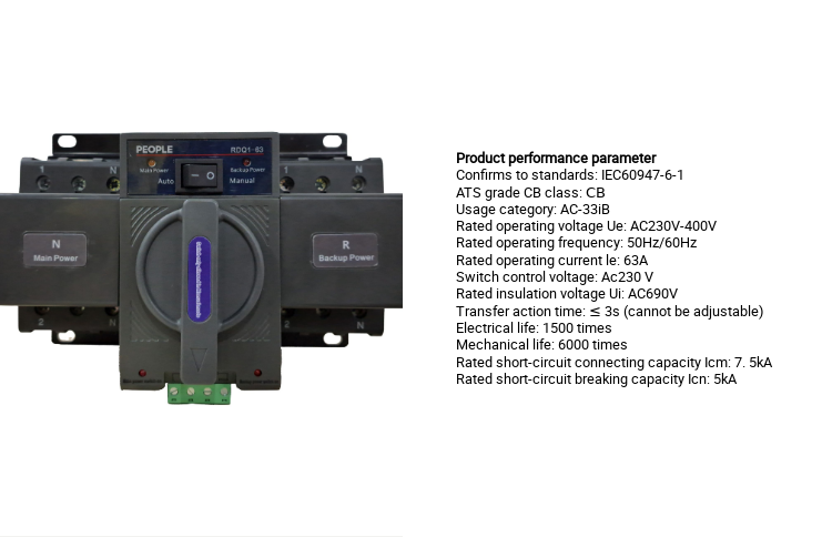 EcoFlow Integrated Automatic Transfer Switch Home Backup