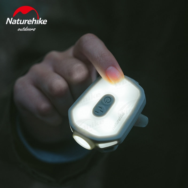 Naturehike Portable Hat Light Clip Outdoor Ultralight Led Headlights Night Lighting Led Lamp Fishing Hat Clip Adjustable Lighting Equipment Camping Hiking Beach Travel Heavy Duty Original Nature Hike
