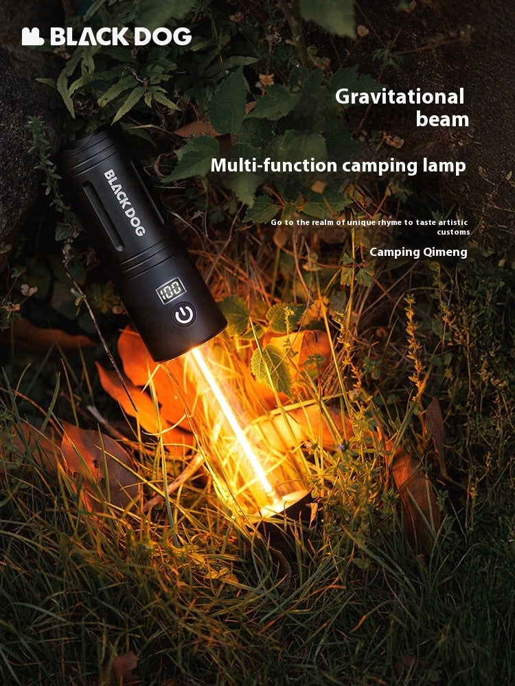 BLACKDOG Gravity Beam Camping Light Portable Ultralight Multifunctional Magnetic Track Filament Spotlight Without Scattering Type-C Interface IP44 Waterproof
