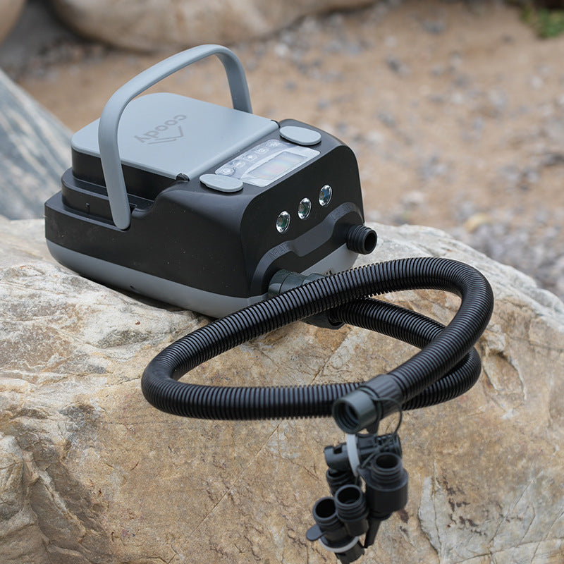 COODY HT-790 Wireless Electric Air Pump Portable Multipurpose Rechargeable Inflatable Air Tent Pump High Pressure Up To 16 PSI 6000mAh Battery