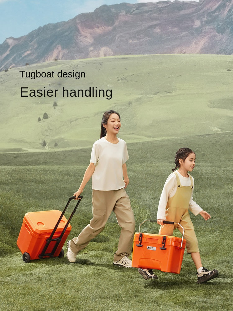 Mobi Garden GLACIER Incubator Cooler Series Portable Multipurpose Storage Box 16/25/36/50/75L Capacities Up To 120H Hot & Cold Insulated Preservation Rotomolded Ice Food Drink Cooler Bucket Outdoor Camping