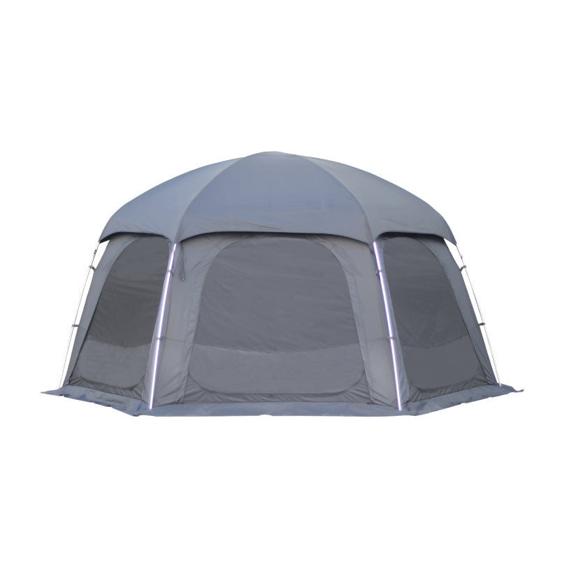 Vidalido RIDGE Series Modular Dome Tent Multiple Setup Geodesic Tent Large Space For Group Family Splicing Hexagonal Self-Supporting Waterproof Canopy
