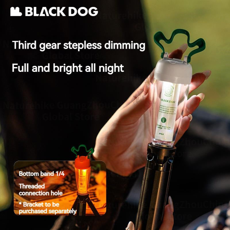 BLACKDOG Portable Rechargeable Radish Atmosphere Hanging Lights for Camping Hiking Travel Magnetic Mini LED Lamp Long Life Lighting Ambient Tent