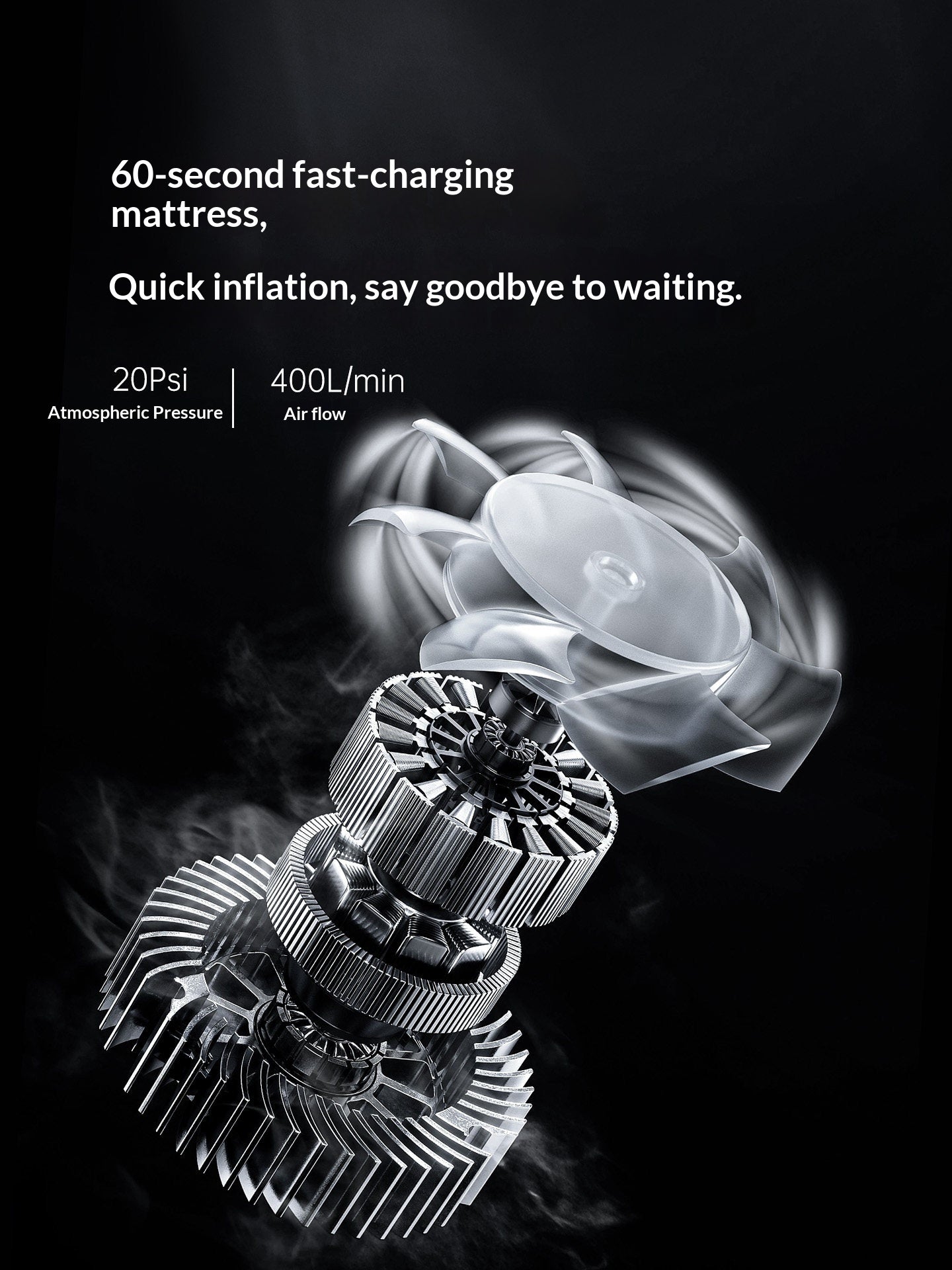 Naturehike WIND MAX High Pressure Air Pump Portable Ultralight Multipurpose For Inflatable Tent 5200mAh Battery Wireless USB C Charging Power bank