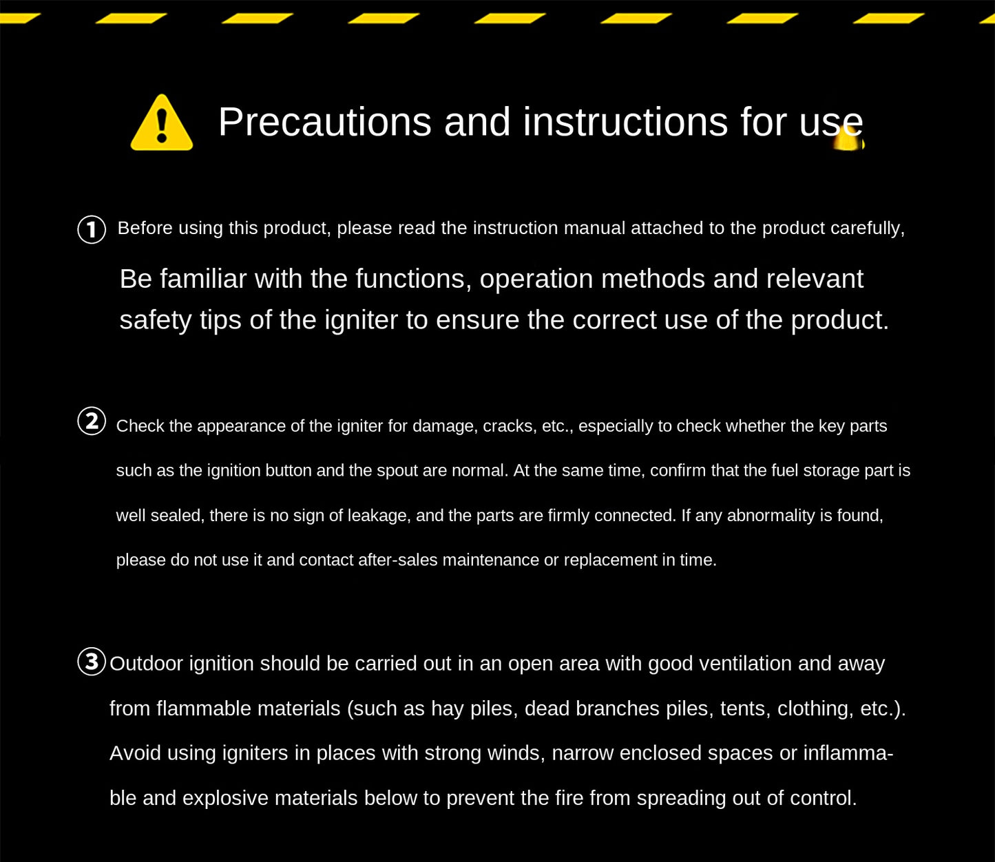 Blackdog TACTICAL Torch Igniter Electronic Lighter Direct High Temperature Spray Gun Burner Outdoor Camping Cooking Barbecue Windproof
