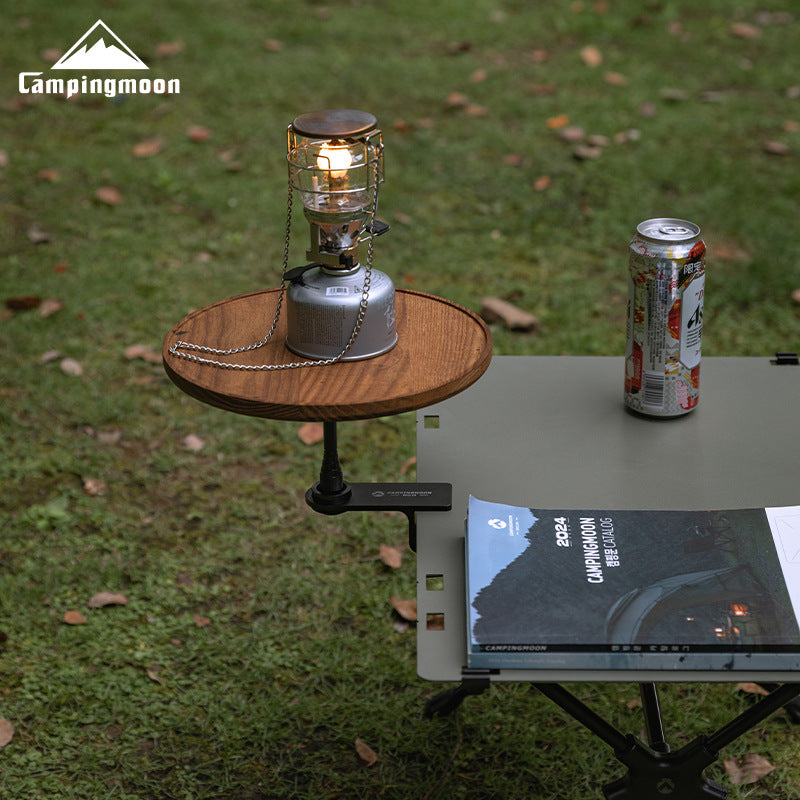 Campingmoon BKZ-18 Butane Gas Tank Mounting Bracket Screw Type Gas Cylinder Expansion Fixture Stove Desktop Tabletop Side Table Bracket Lamp Lantern