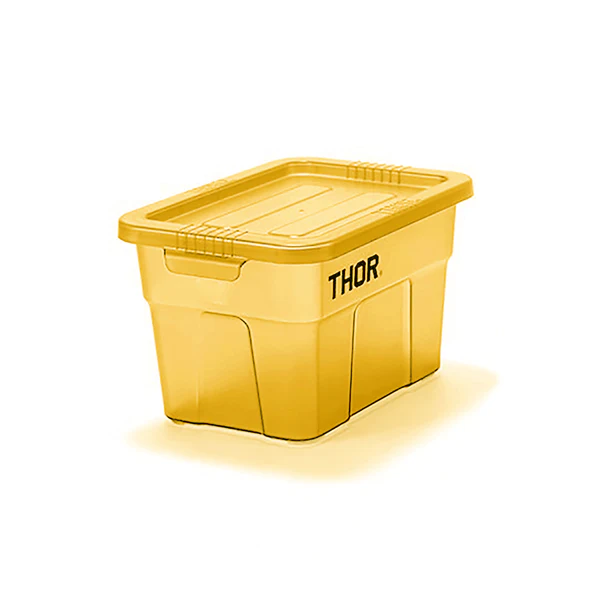 THOR Storage Smoked Series 1L MINI Stackable Food Grade Storage Box with Lid Cover Original Plastic Box Camping Hiking Travel Picnic Kitchen Storage Organizer NSF Certified