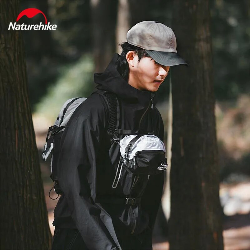 Naturehike HYDROGEN Series Crossbody Bag Sports Bag Waterproof Outdoor Shoulder Bag Camping Hiking Cycling Climbing Picnic Beach Fishing Travel Bag Heavy Duty Original Nature Hike