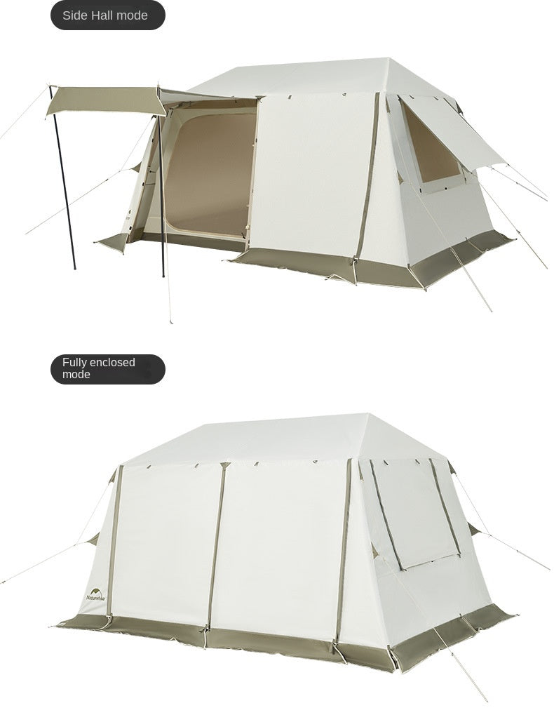 Naturehike Ridge VILLAGE 8.5 AIR Inflatable Tent for 3 to 4 Person Outdoor Camping Portable Rain and Sun Protection Tent Waterproof Windproof
