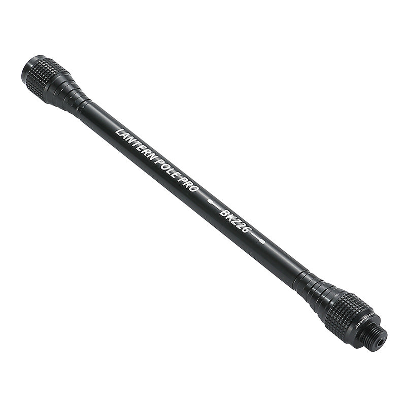 Campingmoon BKZ26 Lantern Extension Rod Portable Black Aluminum Alloy Outdoor Gas Lamp Atmosphere Light Heightened Camping Supplies Extended Pole