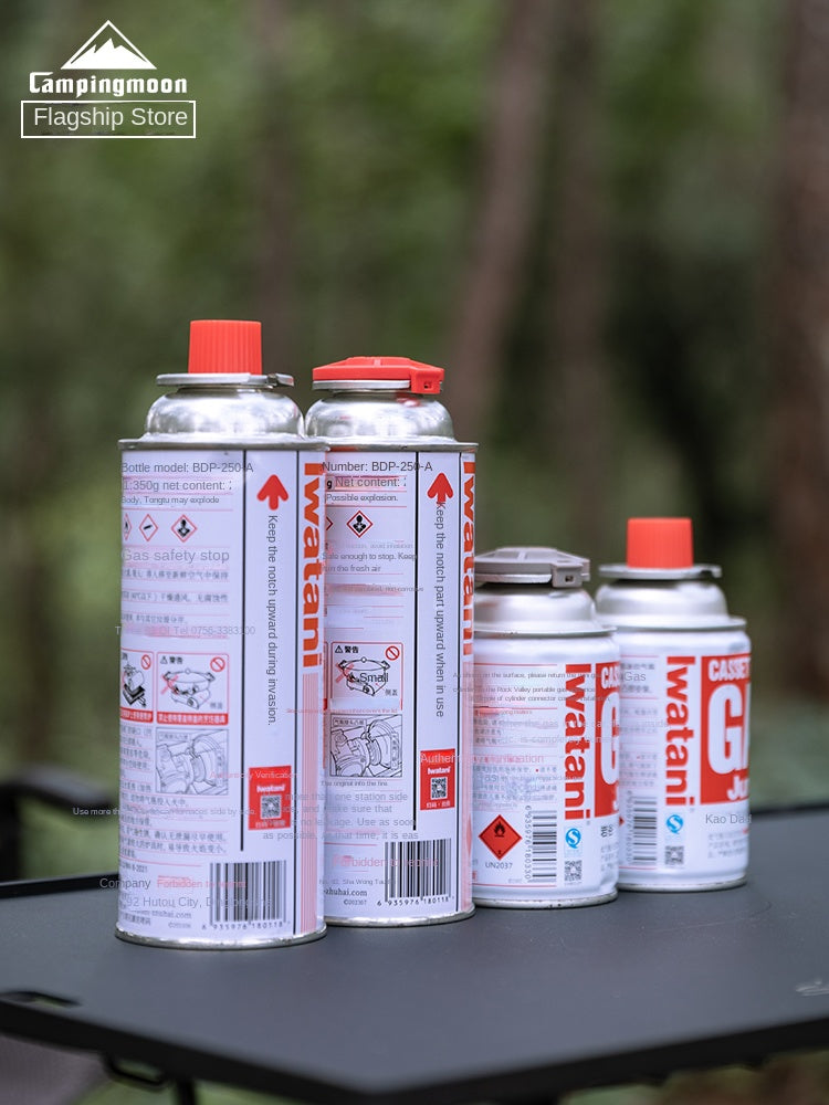 Campingmoon 4pcs Butane Protective Cover Portable Ultralight Standard Nozzle Type Canister Cap Pack Butane Fuel Gas Leakproof For 250g 220g 120g Can G-4