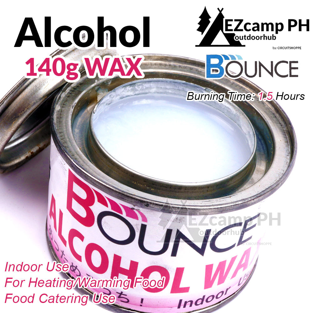 BOUNCE 140g 5KG Alcohol GEL WAX Indoor Outdoor Camping Cooking Chafing Food Catering Heating Warming Stove Burner Portable Fuel Camp Gas Warmer