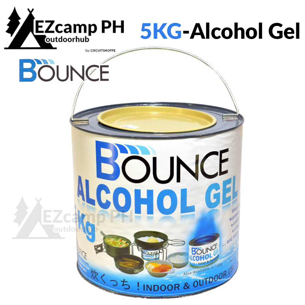 BOUNCE 140g 5KG Alcohol GEL WAX Indoor Outdoor Camping Cooking Chafing Food Catering Heating Warming Stove Burner Portable Fuel Camp Gas Warmer