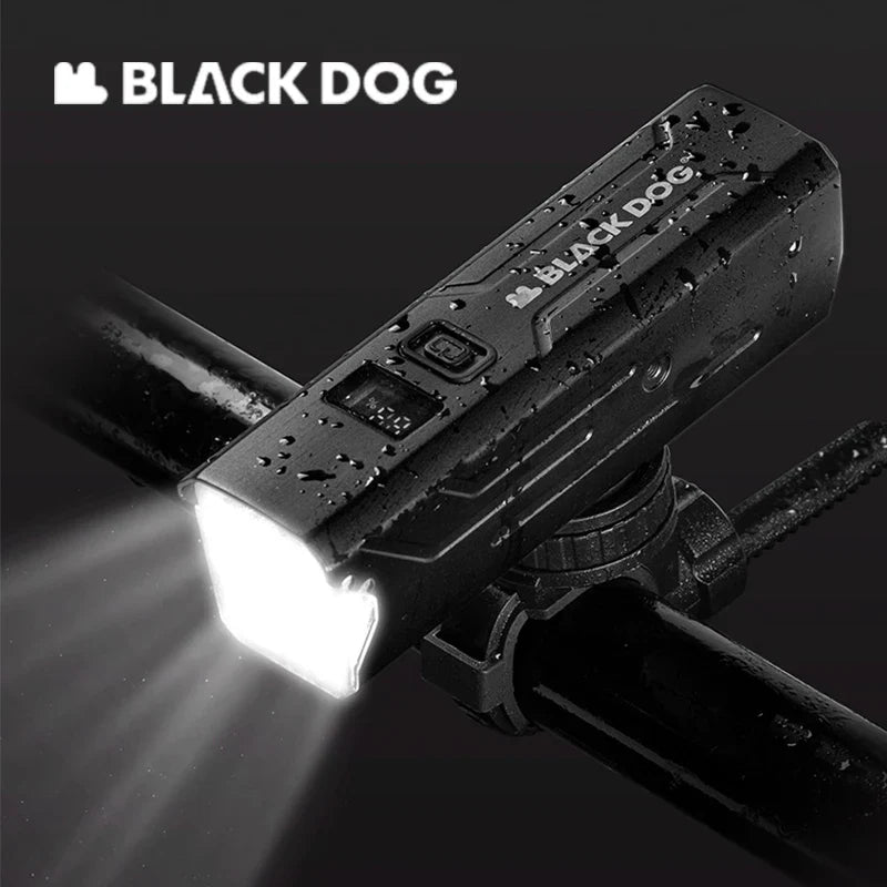 BLACKDOG Outdoor Bike Headlight Strong Night Light Riding Flashlight Induction Sensor Mountain Light USB Rechargeable Waterproof Riding Lamp
