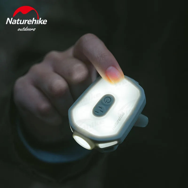 Naturehike Portable Hat Light Clip Outdoor Ultralight Led Headlights Night Lighting Led Lamp Fishing Hat Clip Adjustable Lighting Equipment Camping Hiking Beach Travel Heavy Duty Original Nature Hike