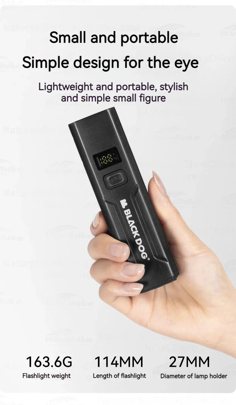BLACKDOG Outdoor Bike Headlight Strong Night Light Riding Flashlight Induction Sensor Mountain Light USB Rechargeable Waterproof Riding Lamp
