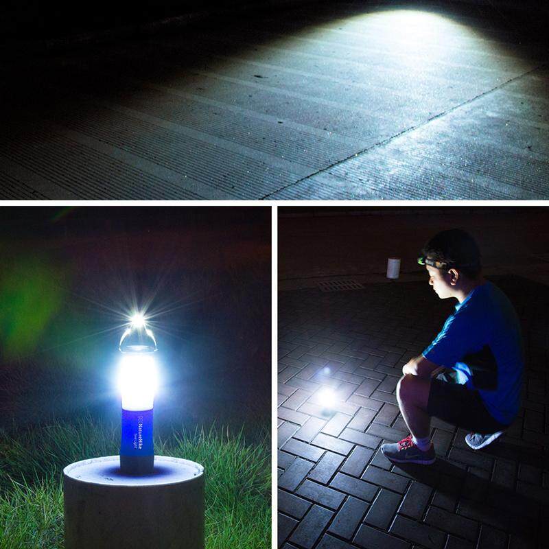Naturehike Mini CREE LED Zoomable Flashlight Portable Ultralight 3 Adjustable Light Modes Lantern Light Lamp Tent AAA Battery Operated Equipment Outdoor Camping Hiking Travel Original Nature Hike