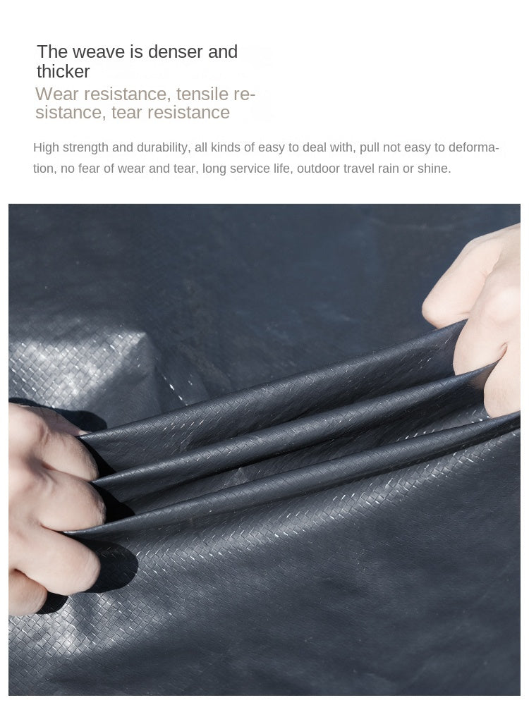 Vidalido PE Groundsheet Mat Portable Lightweight Multipurpose Waterproof & Moisture proof Thickened Outdoor Camping Footprint Ground Sheet Cover