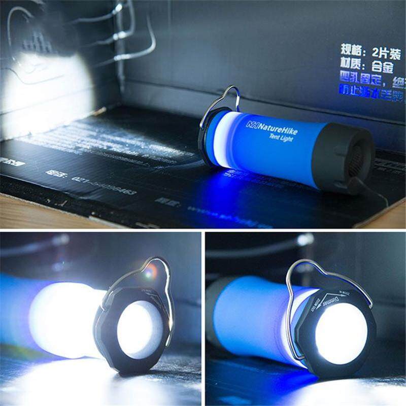 Naturehike Mini CREE LED Zoomable Flashlight Portable Ultralight 3 Adjustable Light Modes Lantern Light Lamp Tent AAA Battery Operated Equipment Outdoor Camping Hiking Travel Original Nature Hike