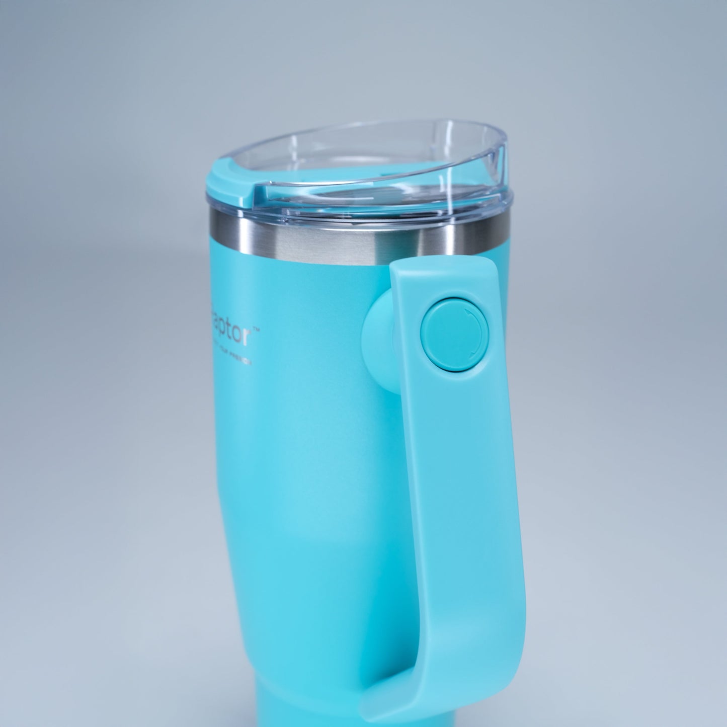 Raptor TWIST 40oz Tumbler Unique Rotating Handle Double-Wall Vacuum Insulation Cup Holder-Friendly Design Rust-Resistant Durability Drinkware
