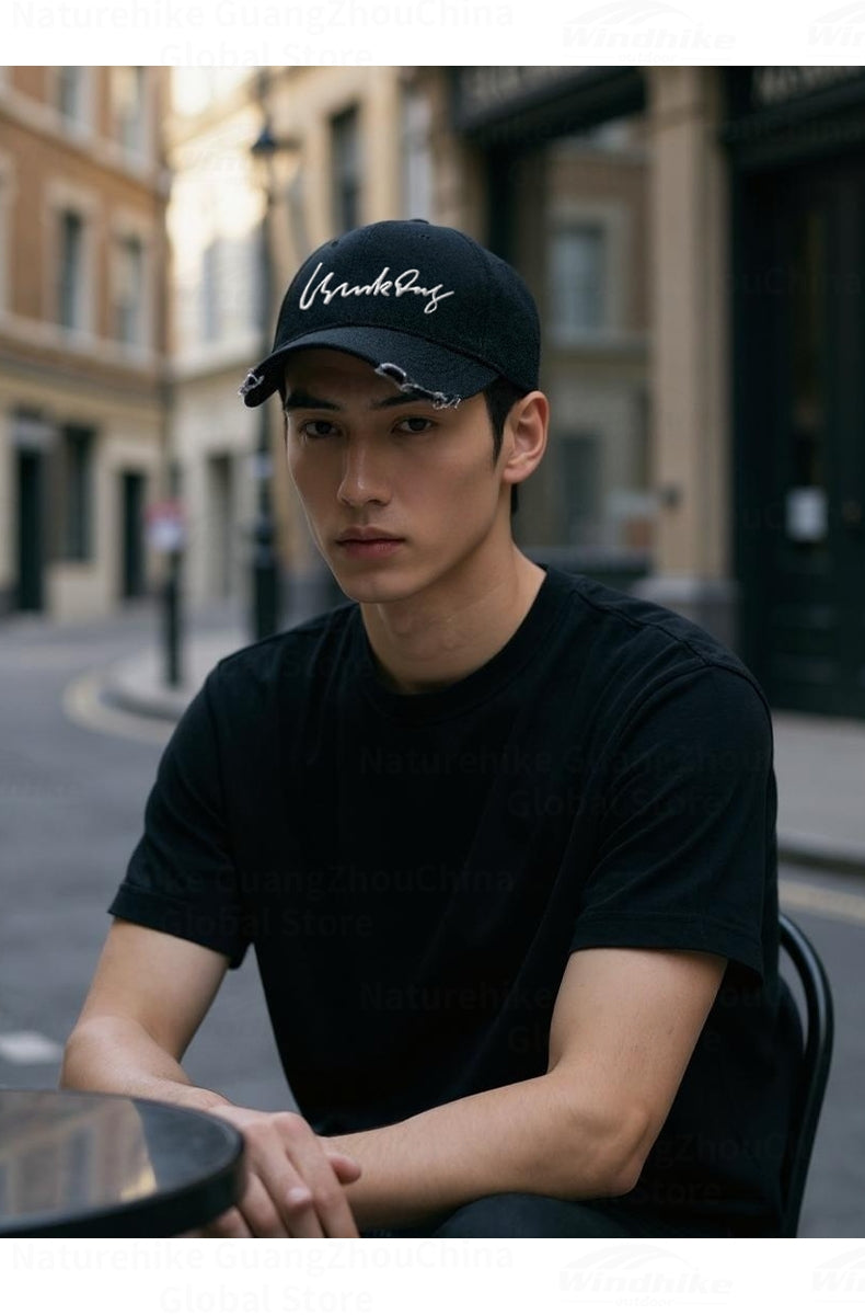 BLACKDOG EDGY Embroidered Baseball Cap Unisex Sun Hat For Men Women Protection Cap Sunshade Leisure Hat Party Outdoor Fishing Travel Hiking Camping