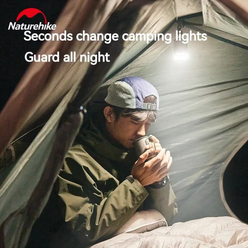 Naturehike WIND MINI Multifunctional Air Pump Lantern Lamp Light Inflatable Pump Inflate Deflate USB C Rechargeable Tent Mattress Bed Pillow Mat Bed