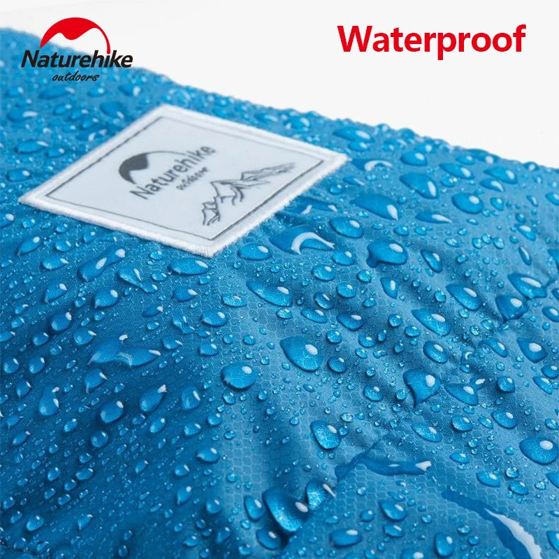 Naturehike 22L Waterproof Backpack Portable Ultralight Foldable Unisex Backpack Large Capacity Bag Soft And Breathable Wear Resistant Outdoor Camping Travel Hiking Bag 30D Nylon