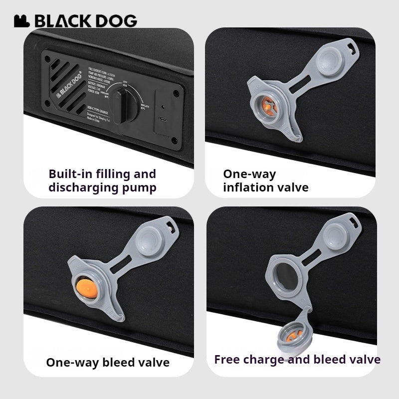 BLACKDOG CLOUD Sense Automatic Inflatable Cushion Portable Ultralight Outdoor Mattress Self-inflating Air Bed Inflating Sponge Cushion Sleep Mat