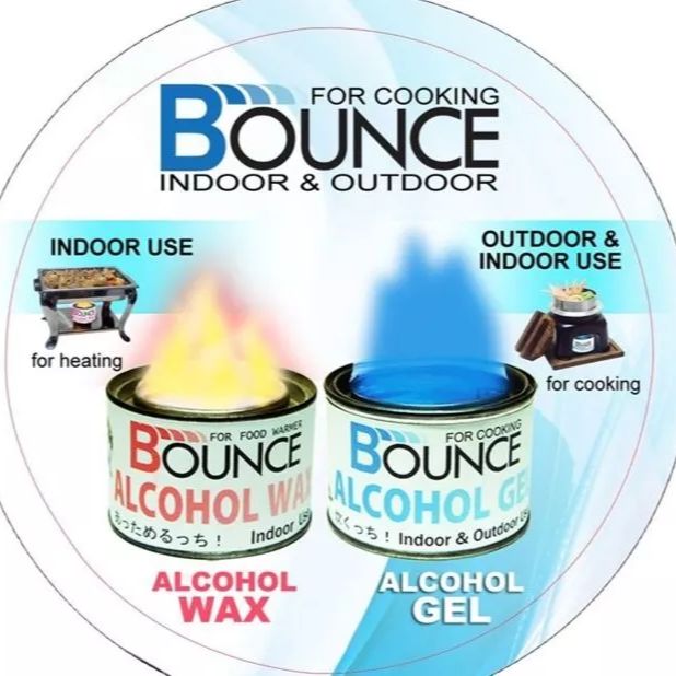 BOUNCE 140g 5KG Alcohol GEL WAX Indoor Outdoor Camping Cooking Chafing Food Catering Heating Warming Stove Burner Portable Fuel Camp Gas Warmer