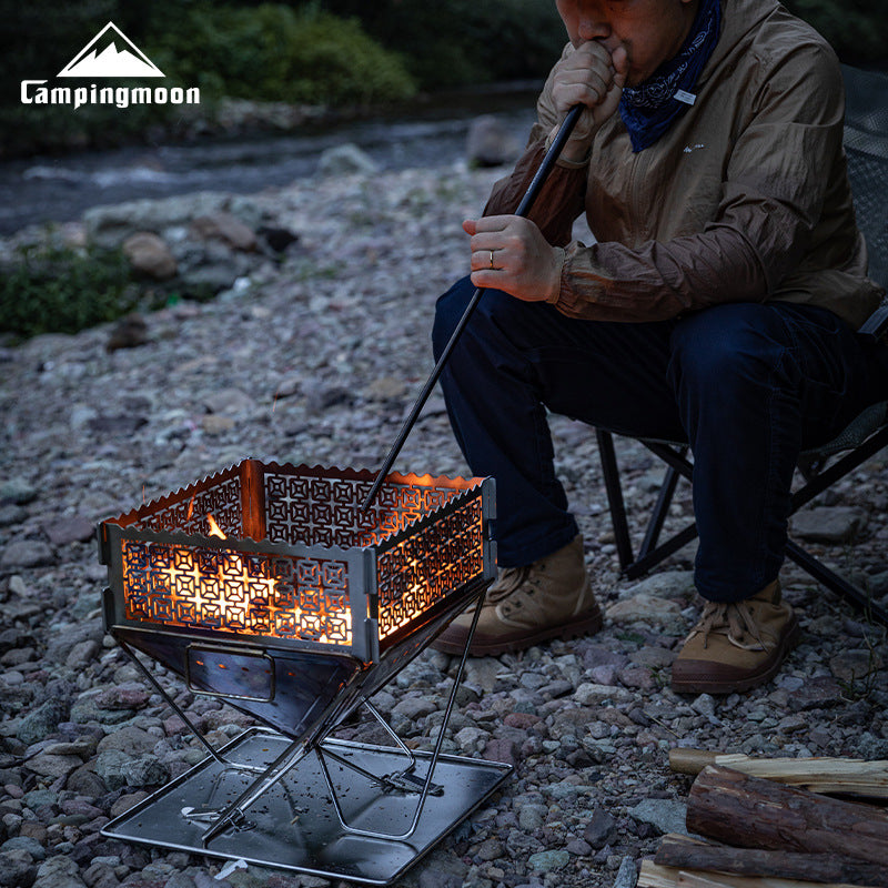 Campingmoon Detachable Blowing Fire Stick Portable Ultralight Fire Blowpipe Blow Fire Tube High Effective Outdoor Firing Tool Camping Hiking Beach Picninc Travel Heavy Duty Original Camping Moon