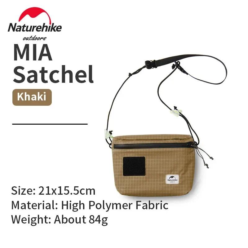 Naturehike Outdoor Leisure Satchel Portable Ultralight Multifunctional 3L Mini Unisex Cross Body Bag Casual Shoulder Mountaineering Bag For Travel Hiking