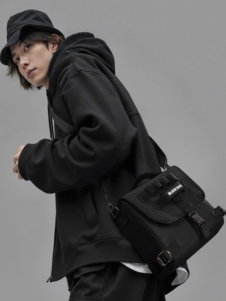 Blackdog BLACK LEGEND Crossbody Bag Portable Lightweight Multifunctional Satchel Messenger Shoulder Bag Sport Style Design Outdoor Camping Travel
