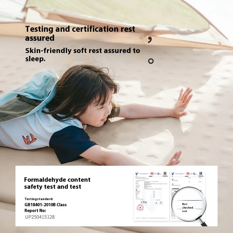 Naturehike D Series Automatic Inflatable Cushion Portable Lightweight Built-in Pillow Infinite Splicing Design Comfortable Pad Thickened Bidirectional
