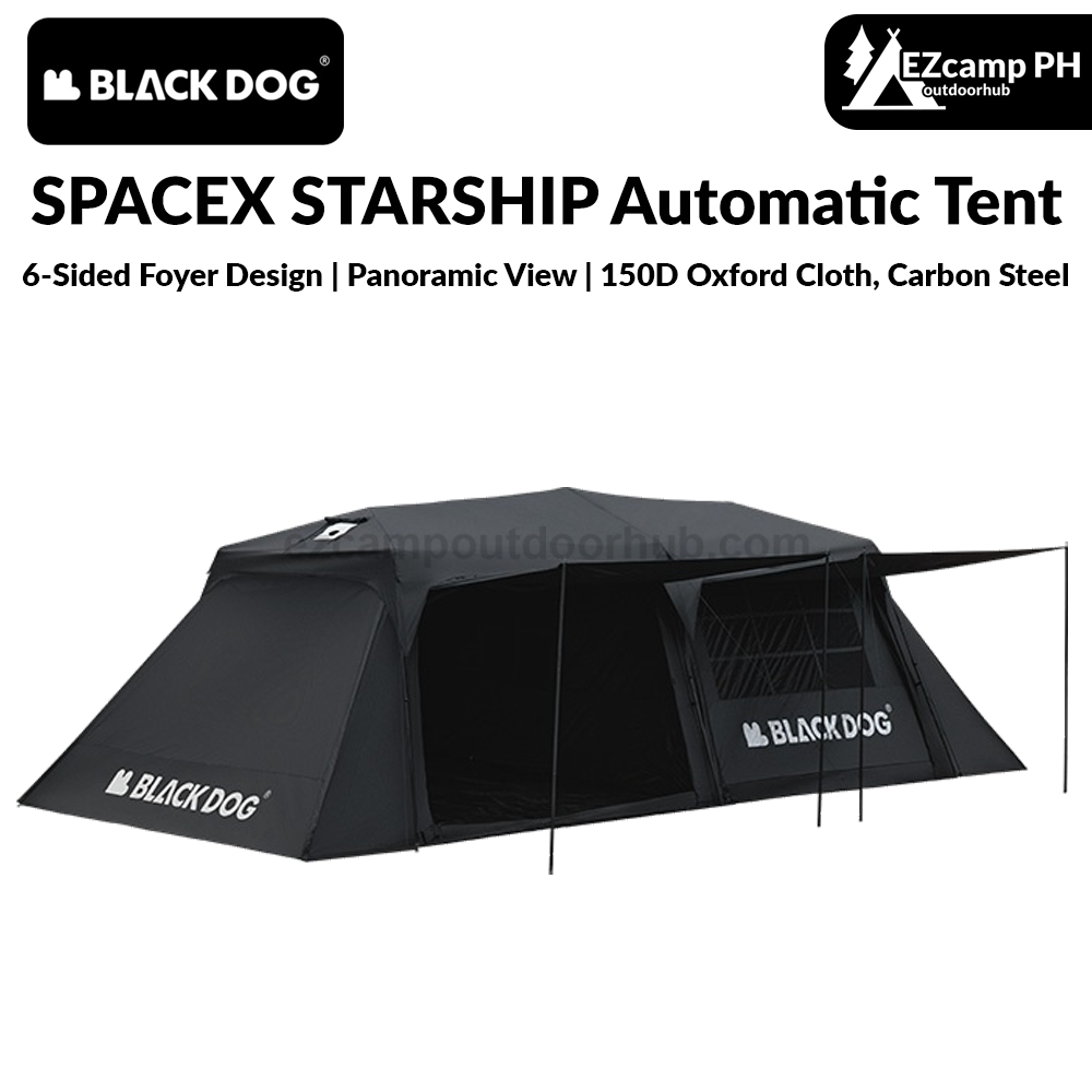 Blackdog SPACEX STARSHIP Automatic Tent Cabin Style For 8-10
