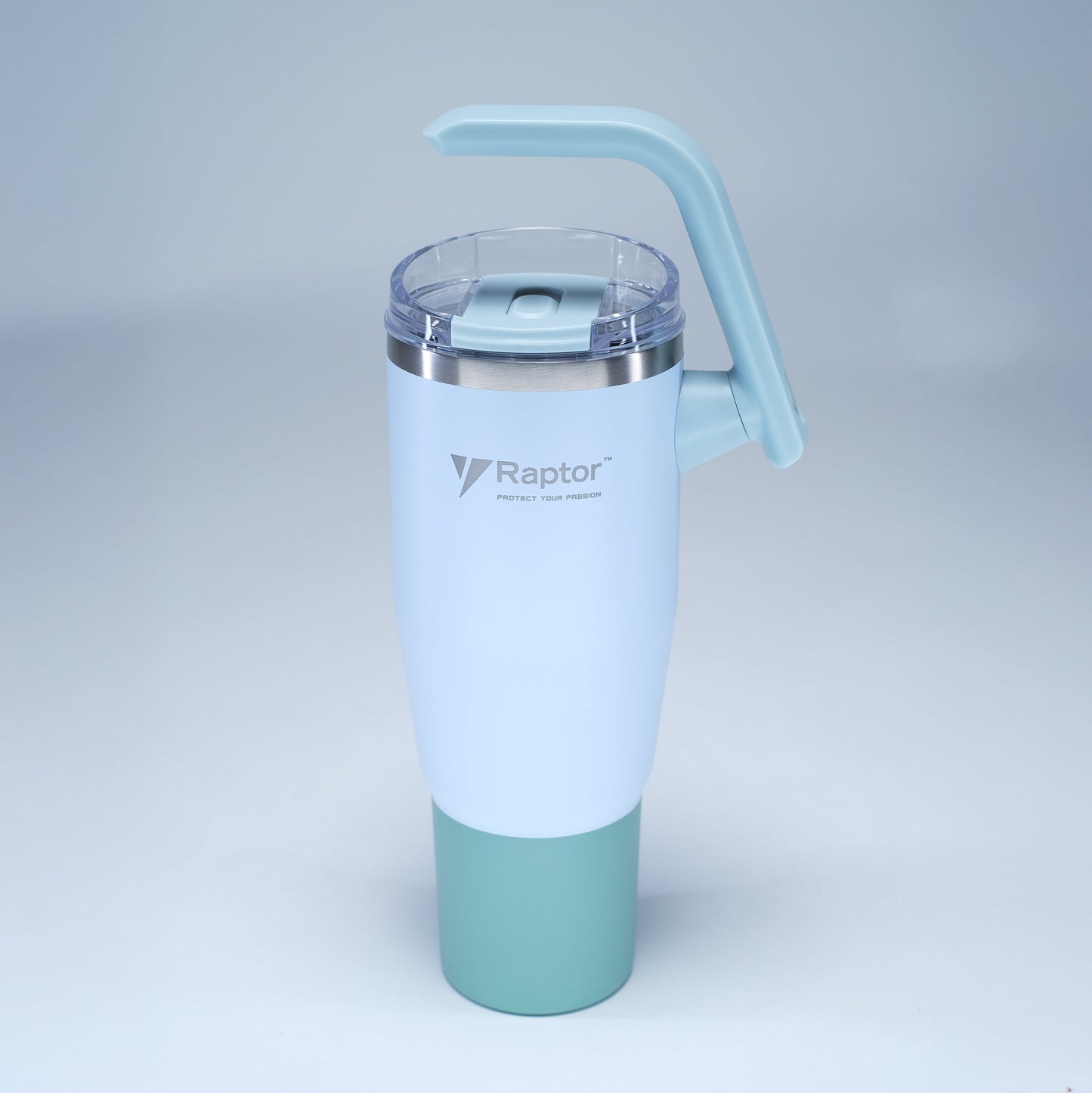 Raptor TWIST 40oz Tumbler Unique Rotating Handle Double-Wall Vacuum Insulation Cup Holder-Friendly Design Rust-Resistant Durability Drinkware