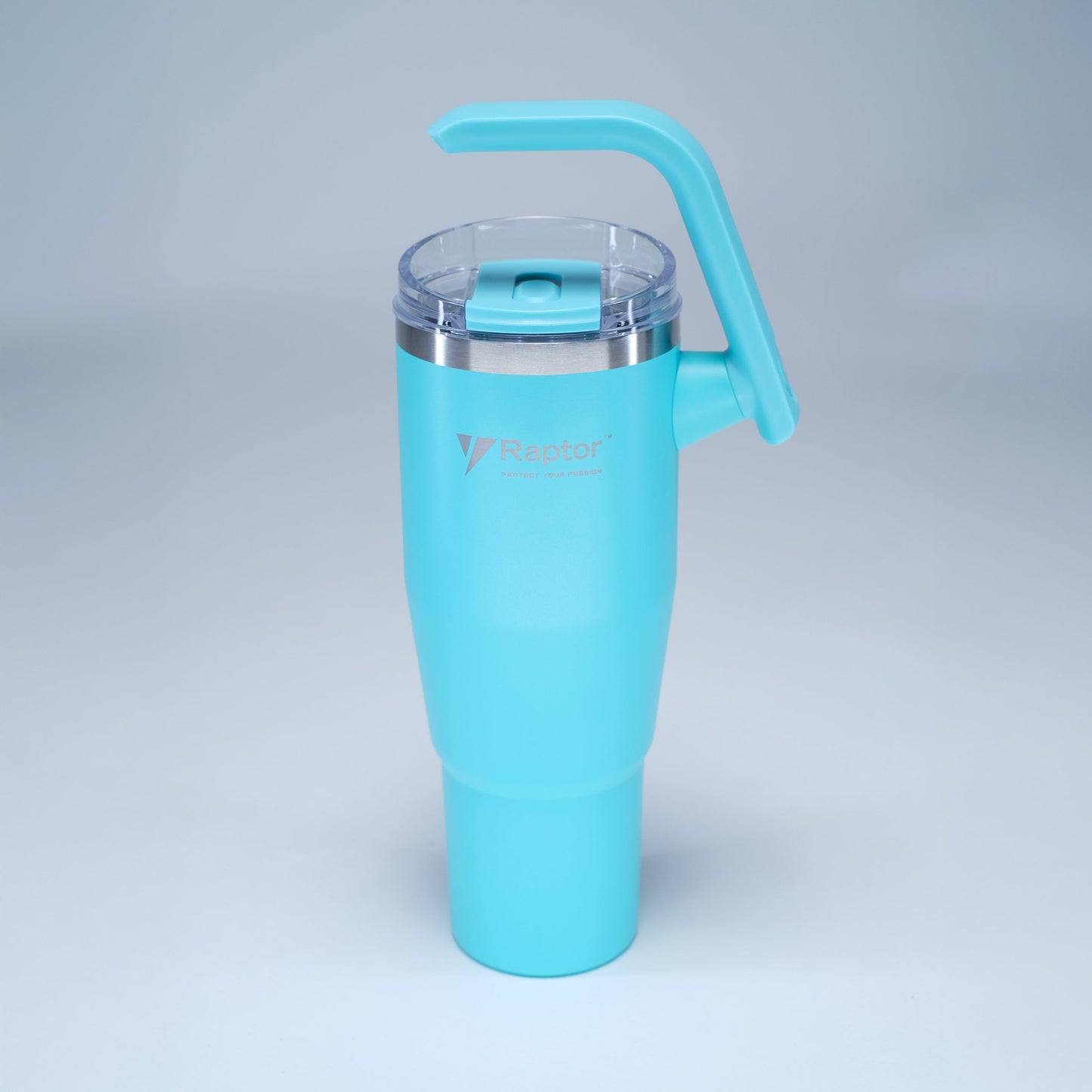 Raptor TWIST 40oz Tumbler Unique Rotating Handle Double-Wall Vacuum Insulation Cup Holder-Friendly Design Rust-Resistant Durability Drinkware